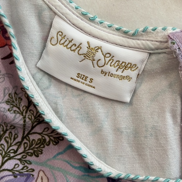 EUC Loungefly Little Mermaid Stitch shop dress - Picture 5 of 6